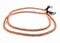 The Bead Chest Copper Rondelle Beads 5mm, Full Strand of Quality Metal Spacers for DIY Jewelry Design
